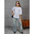 Футболка "Планета" Белый Девочка Футболка "Планета" Белый Девочка